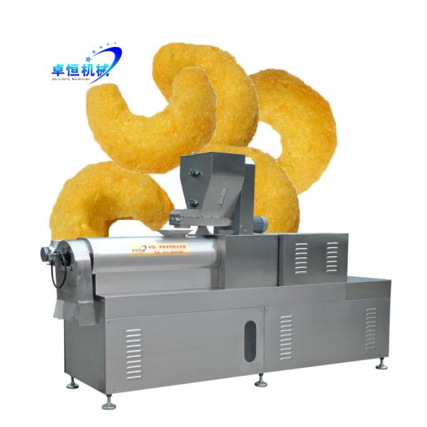 Máquina de pufar de 40 kg/h para produção de deliciosos arroz pufado e snacks de milho