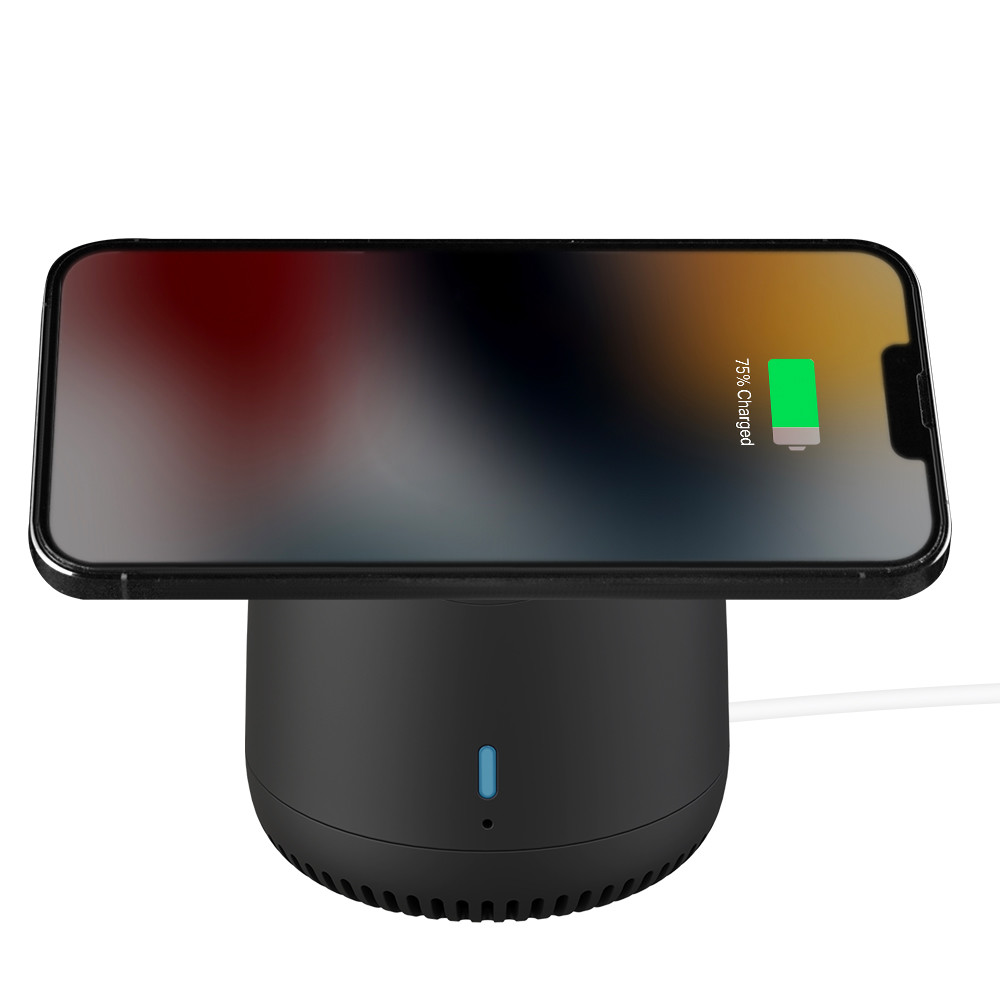 Беспроводной заряжатель телефона с диктором Bluetooth с ODM OEM батареи 800mAh