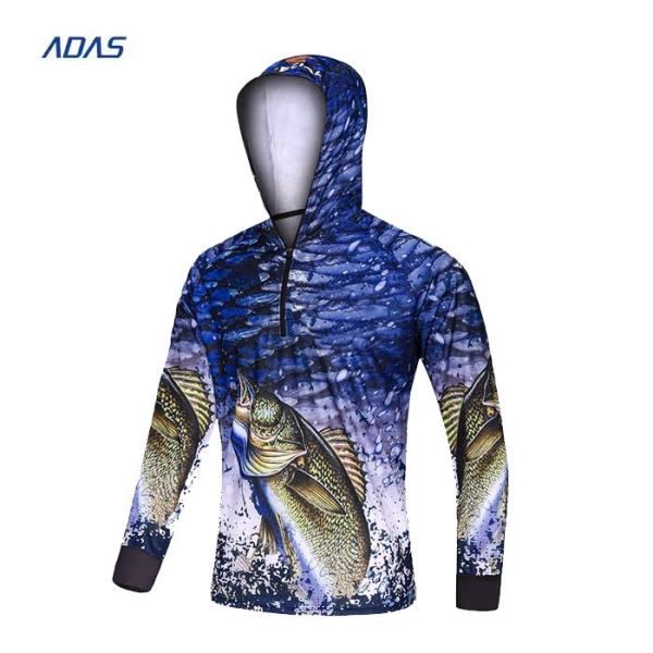 Rash Guard Anti UV Lightweight Fishing Hoodies Jersey UPF50 Quick Dry Sun Protection