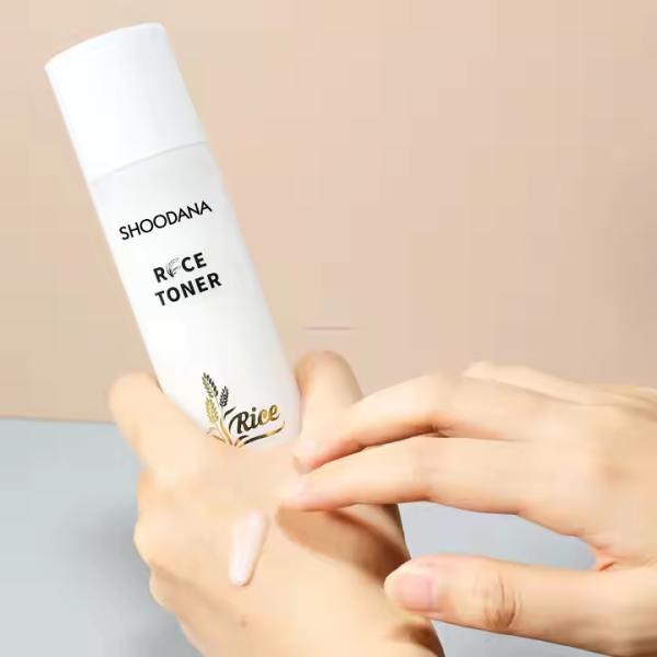 Tónico Facial de Arroz Cosmético OEM Factory Rice Pure Essential Toner