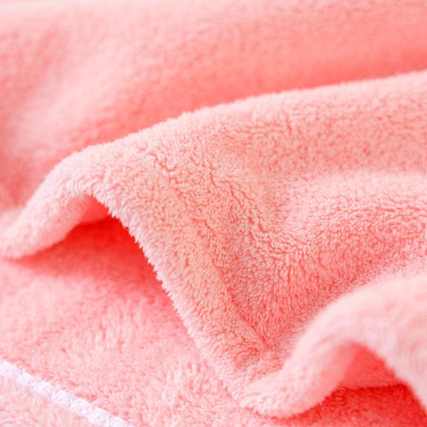 Женская коралловая шерсть Сухая шляпа для волос Быстросухая абсорбтивная душная шляпа с утолщенным полотенцем