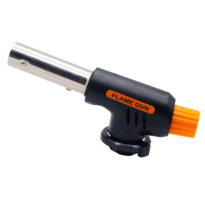 502C Multi Use Gas Torch Head Auto Piezo Ignition Blowtorch With Rear Rotary Gas
