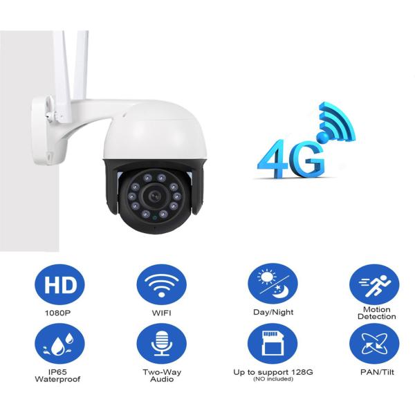 4G outdoor camera, IP66 waterproof outdoor camera(JYP08A)