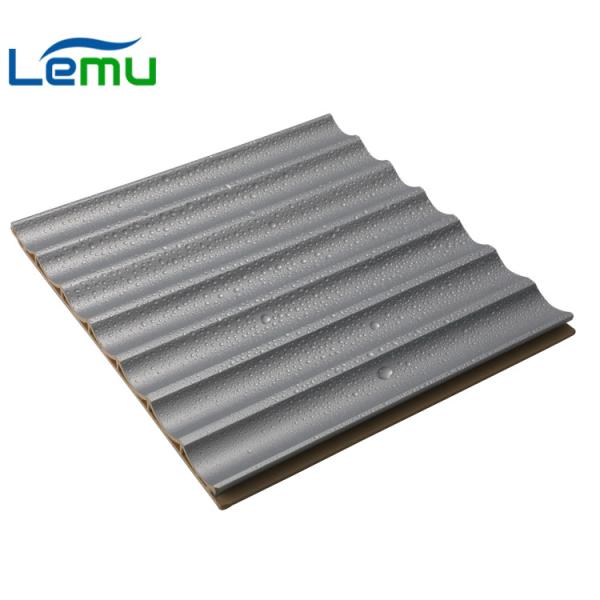200 Inner Semicircle WPC Wall Panel for Interior Wall Cladding in Home and Mall Design