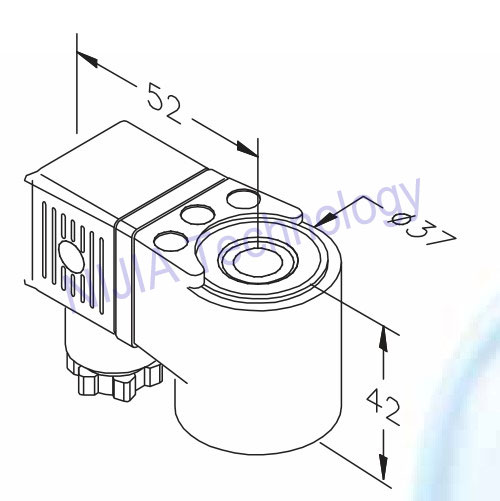 GOYEN QR series Solenoid Valve Coil K -300 K -301 K -305 DIN 43650A
