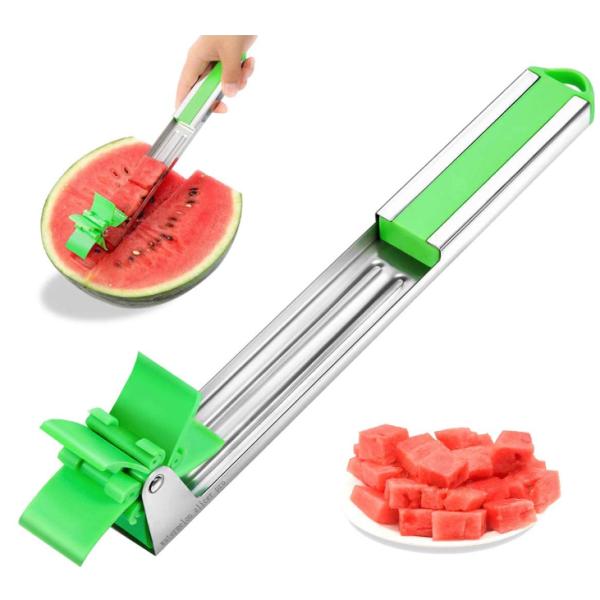Нож для разрезания арбуза вентилятора нержавеющей стали Slicer арбуза