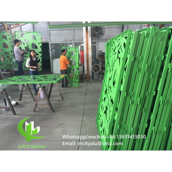 Металлическая алюминиевая гравировка экрана панель лазерной резки фасадная панель домашнее убранство