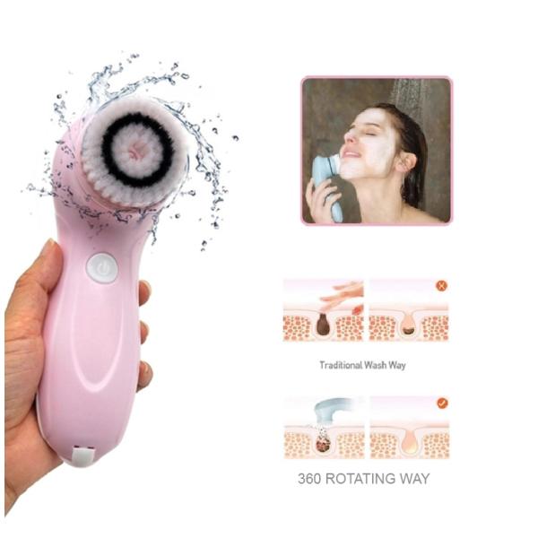 Приборы 3 красоты ODM лицевые в 1 электрической лицевой очищая щетке