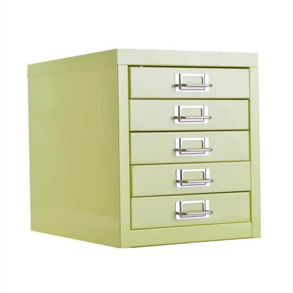 Office Furniture Mini 5 Drawer Vertical Filing Card Cabinet