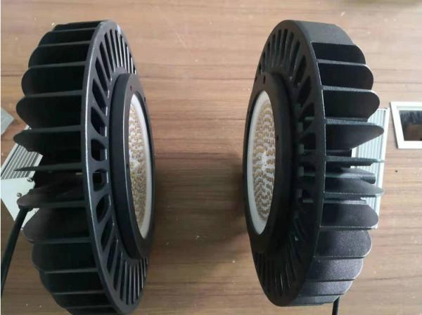 >0.90 PF UV LED Lamp with Fixturer and Plug, Built-In Cooling Fan, 365nm 395nm UVA