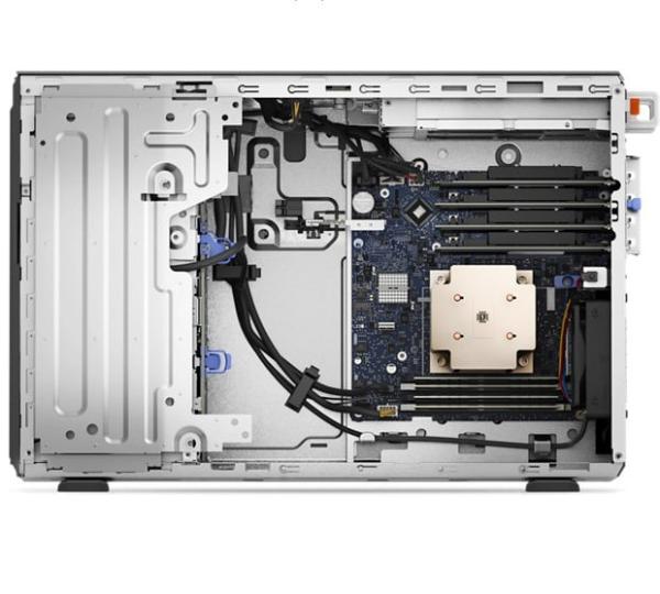 T550 Processor Type PowerEdge Tower Server with Unconfigured RAID and Rack Type Design