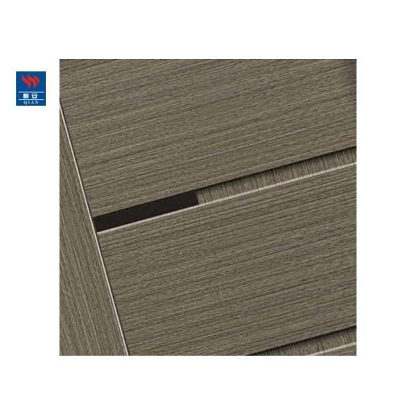 Дверь входа современной дружественной к Эко древесины парадного входа гостиницы деревянной внутренняя