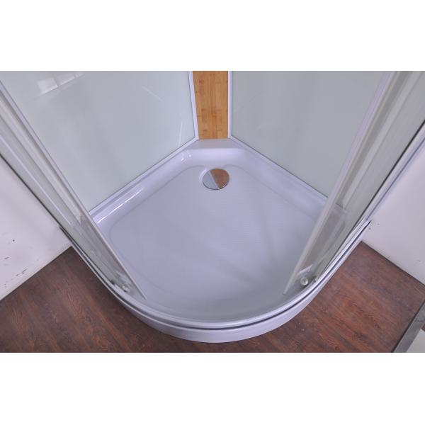 Изогнутый загоняйте кабину в угол Bathroom 900 x 900 x 2150mm стеклянную