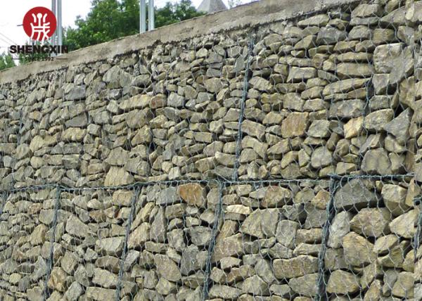 Woven Retaining 50x50x100 Gabion Wall Baskets For Construction