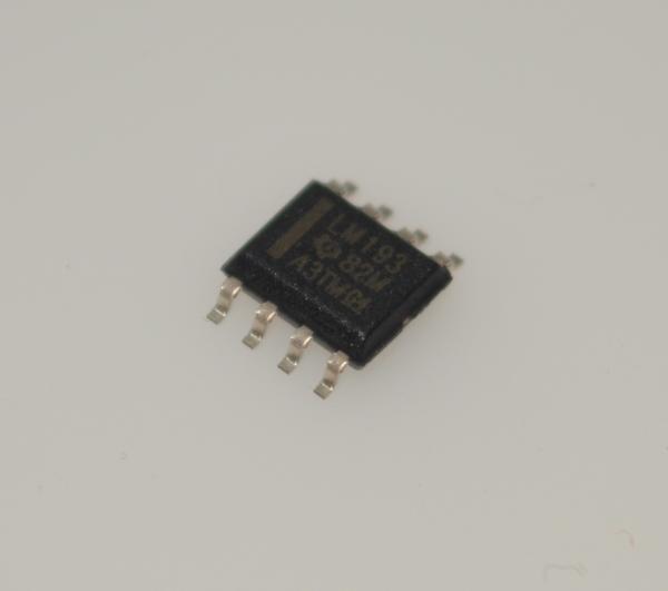 LM193DR Low-Power Dual Voltage Comparator with Open-Collector Output Wide 2V-36V Supply ±1V-18V Dual Supply Low Input Current High Accuracy TTL/CMOS Compatible SOIC-8 Package
