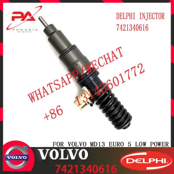 Injetor de combustível 21371679 7421340616 21340616 85003268 BEBE4D25001 Para V-O-L-V MD13 EURO 5 BAIXA POTÊNCIA