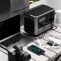 gerador solar puro recarregável portátil 220V da onda de seno de 540wh USB-C/A