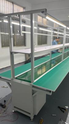 Ligne à bande à trois rangées/ligne de convoyeur à bande/ligne d'assemblage