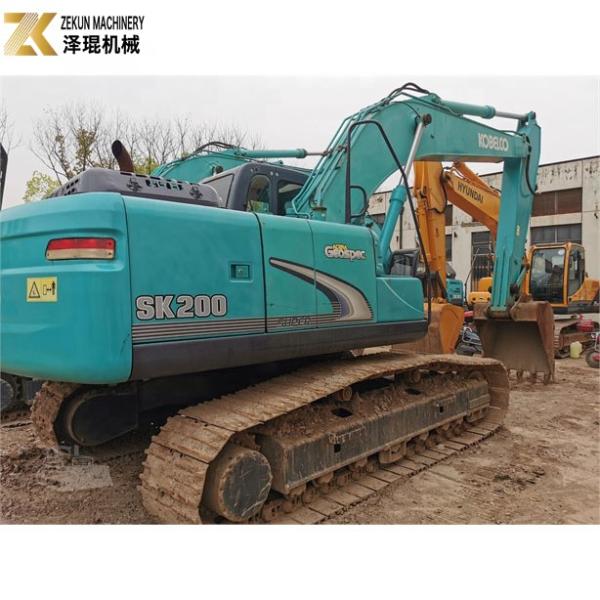 Оригинальный дизайн Использованный экскаватор Kobelco SK 200 200-8 Blue