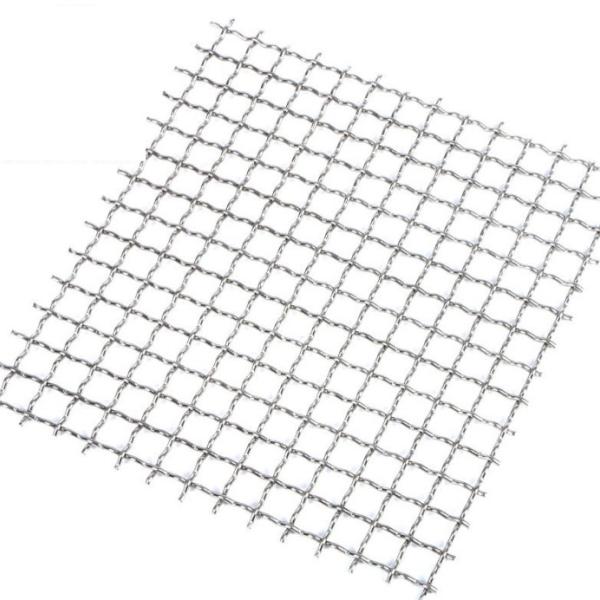 SUS 304 Stainless Steel Crimped Woven Wire Mesh for Vibrating Screen