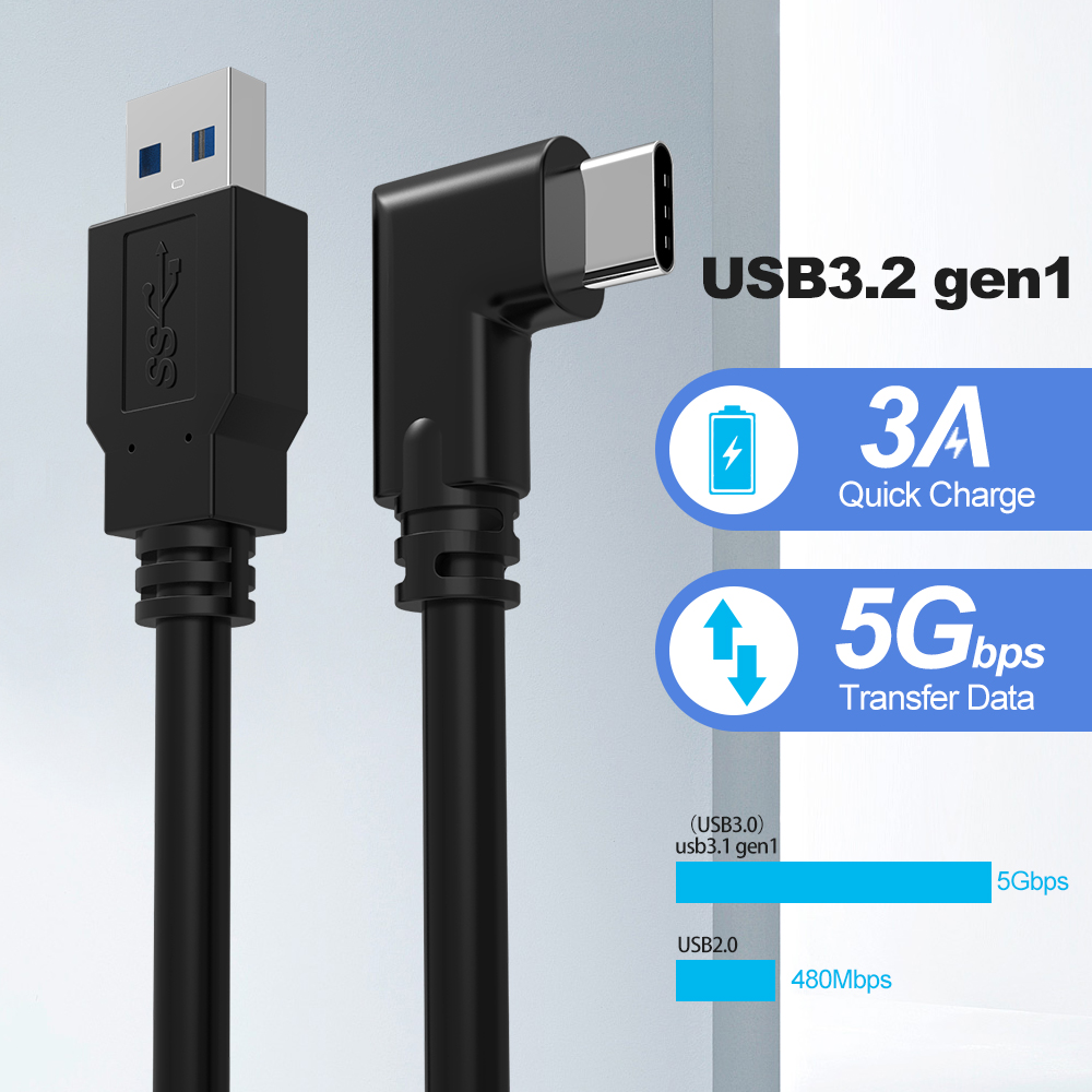 Laudtec Link Cable for Meta Quest 3s Oculus Quest 3 Quest 2/Pro,USB 3.0 High Speed Data Cable, USB C Charger Cord for VR Headset