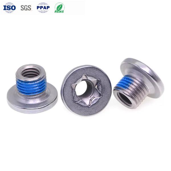 Tornillo hueco ranurado personalizado de flor de ciruelo M3-M14 4-200mm