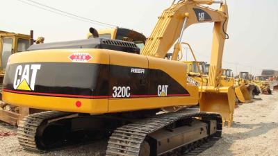 A cor nova da pintura usou a máquina escavadora 320C do gato, mini Backhoe usado para a venda