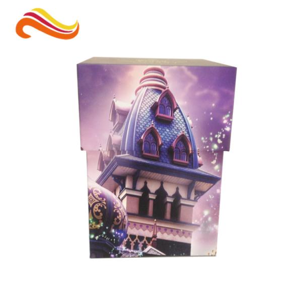 Caixas de cartão 1200gsm quadradas de revestimento UV da garrafa de perfume