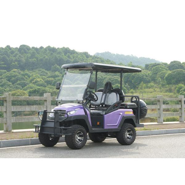 Energy Saving 4 Seater Battery Powered Car Golf Cart With Brake System