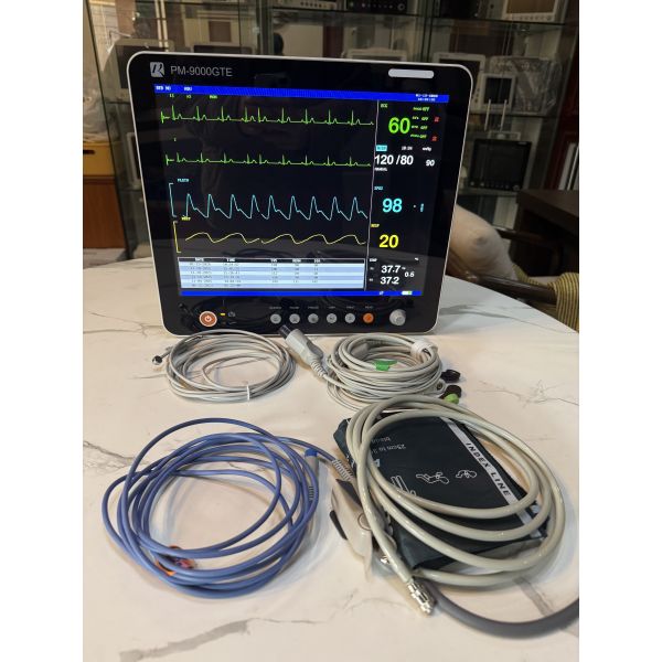 15inch patient Monitor Blood Pressure of Medical ICU Beside etco2 Monitor