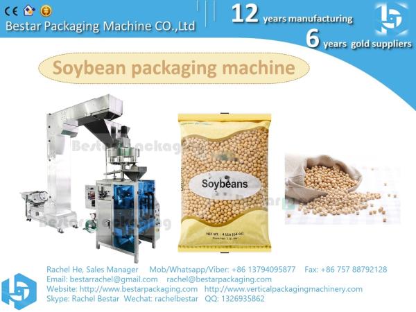 High speed 130 bpm packaging machine for 50g corn grain sachet BSTV-450BZ