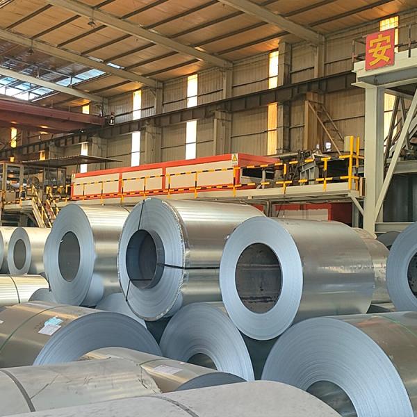 Dx51d galvanizou a bobina de aço inoxidável
