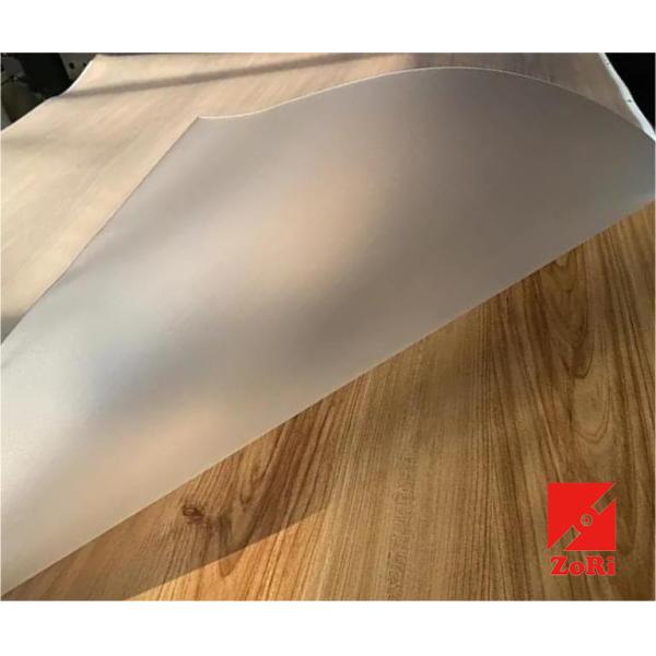 0.2mm 0.5mm 0.7mm SPC Wear Resisitant Layer Factory For Vinyl Plank Flooring