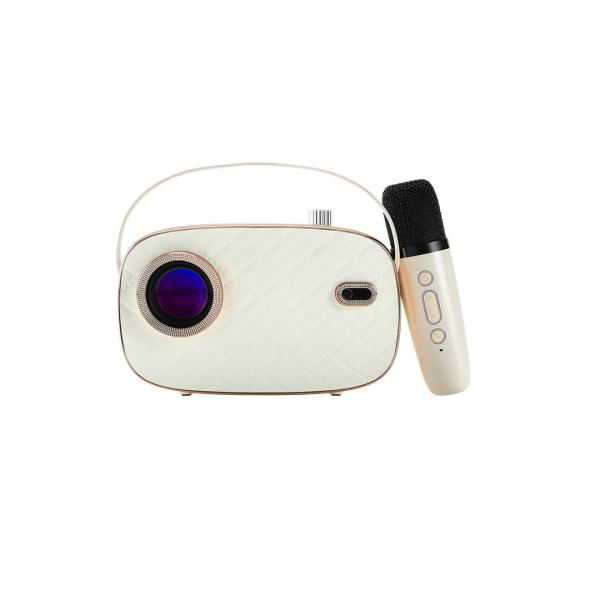 K9 720P Android Mini Smart Projector 720P Karaoke Party Projector With Lady Carry Bag