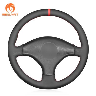Sew Black Suede Steering Wheel Cover for Honda Civic 6 EK CTR EK3 EK4 Type R Sir EK9