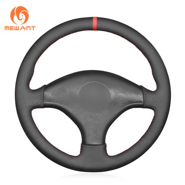 Sew Black Suede Steering Wheel Cover for Honda Civic 6 EK CTR EK3 EK4 Type R Sir EK9