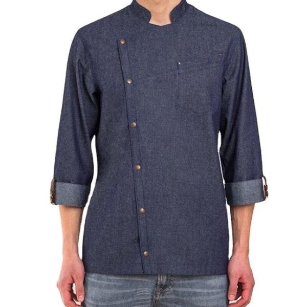 Cozinheiro chefe cabido mulheres Coat da cozinha da barra do traje do restaurante do serviço do OEM