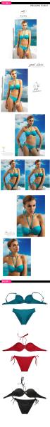 Womail Womens Padded Push-up Bra Bikini Set Swimsuit Bathing Suit Swimwear Beachwear swimwear female 2018 large size swi