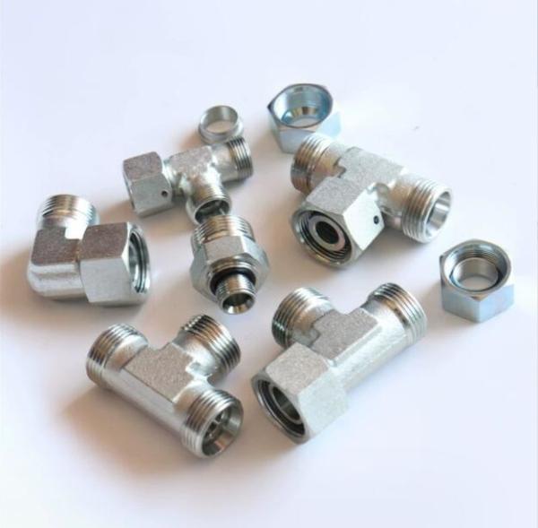 6c Hydraulic Elbow Metric Bulkhead Hose Adapter Jic Hydraulic Fittings Request Sample