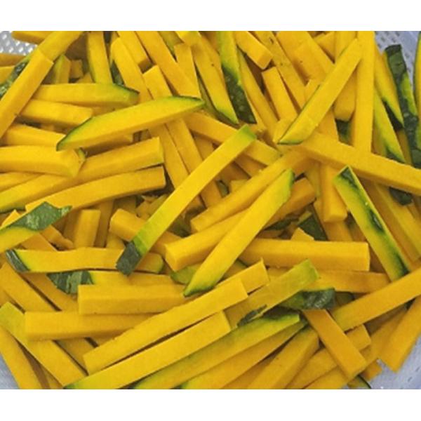 Frozen Sweet Pumpkin Stick with skin, lower moisture, higher brix