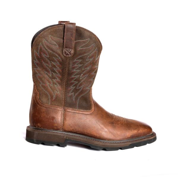 Upper Hazard Resistant Goodyear Safety Footwear PU Outsole Nylon Fabric Construction Steel Toe Safety Shoes