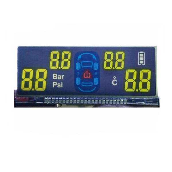 Medical Equipment Programmable Lcd Display , Custom 7 Segment Lcd Display