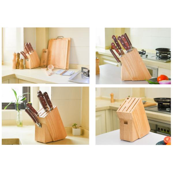 Bamboo Magnetic Knife Utensil Holder 25*22*10.5cm