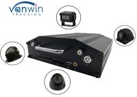 Router a bordo móvil del autobús de entradas de las cámaras del canal DVR de RS232 720P 4G 4 con el disco duro