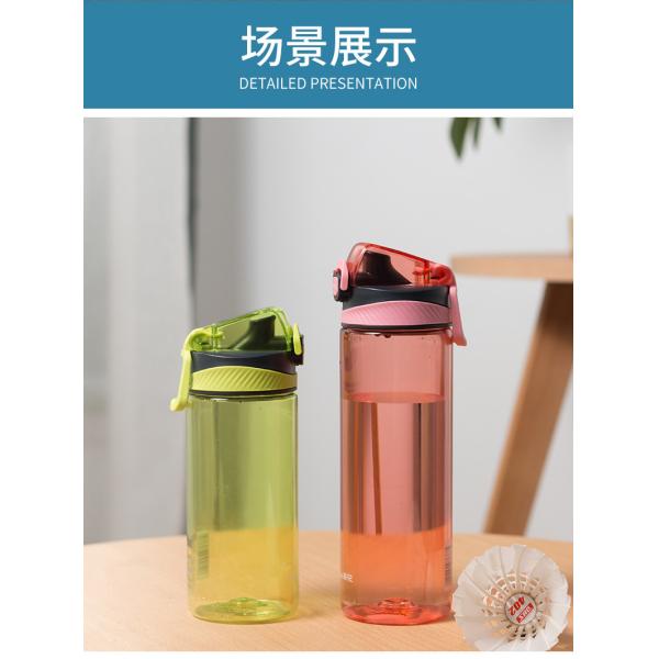 Compact Design 700ml 1000ml Cycling Water Bottle 1l Sports Water Bottle With Lift Clear Student Water Bottle For School Boy Hydrate With Reusable