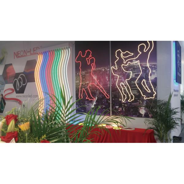 IP65 Outdoor Neon Flex RGB 24V 13X25mm Flexible Silicone Led Strip