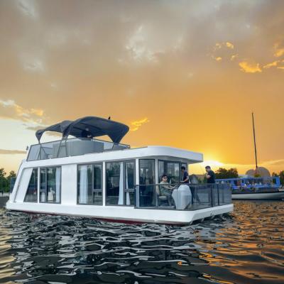 Bateau de maison de 16 personnes avec aluminium et largeur de 4,0 m