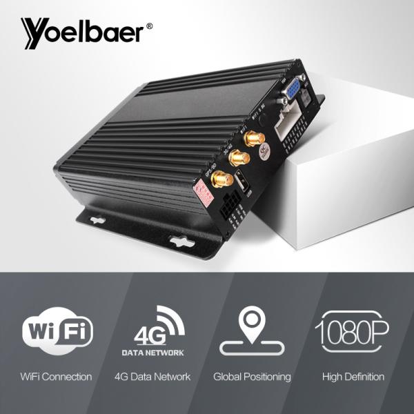 High Speed Streaming Live Video Recorder 1080P AHD 4 Channel SD MDVR 2.4GHz