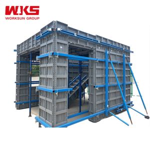 Reusable Aluminium Form Work Seismic Resistant Wall Formwork System For High Rise Structures