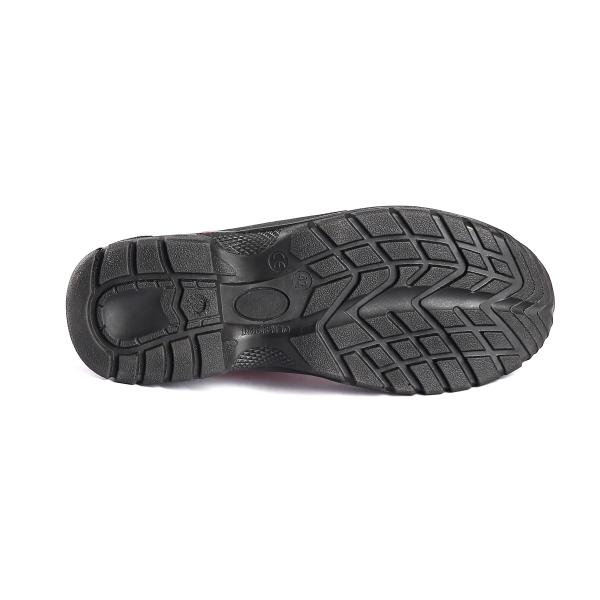 Anti Slip Black Genuine Leather Upper For Comfortable Fashionable Shoes